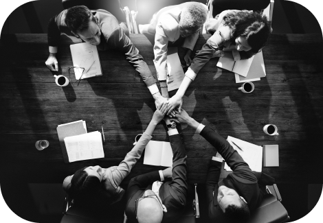 Business meeting handshake